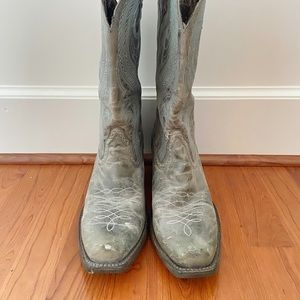 steel blue womens boots